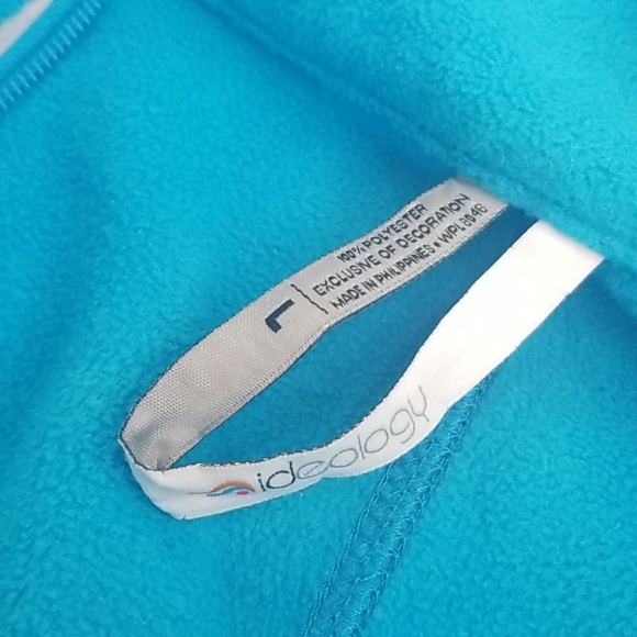 Bright blue zipper jacket - Picture 3 of 3